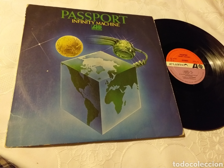Discos de vinilo: PASSPORT INFINITY MACHINE ATLANTIC 1976 ESPA&Ntilde;A - Foto 1