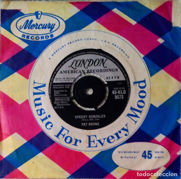 Discos de vinilo: PAT BONE -SPEEDY GONZALES- SINGLE VINILO - Foto 2