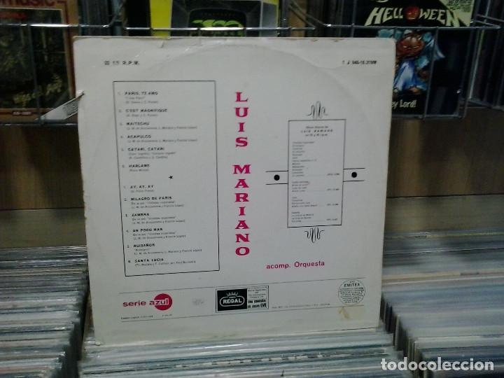 Discos de vinilo: LMV - Luis Mariano. EMI 1969 - Foto 2