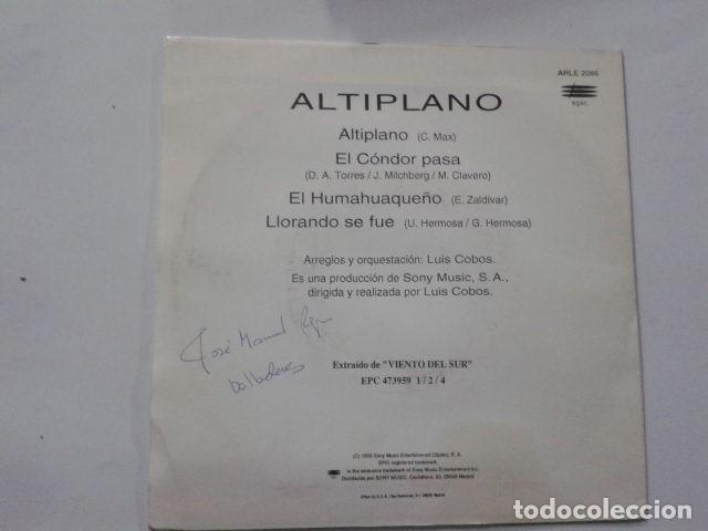 Discos de vinilo: LUIS COBOS. ALTIPLANO - Foto 2