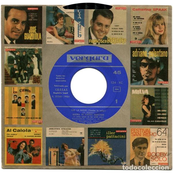 Discos de vinilo: Cae La Nieve - Lita Torell&oacute; - Foto 5