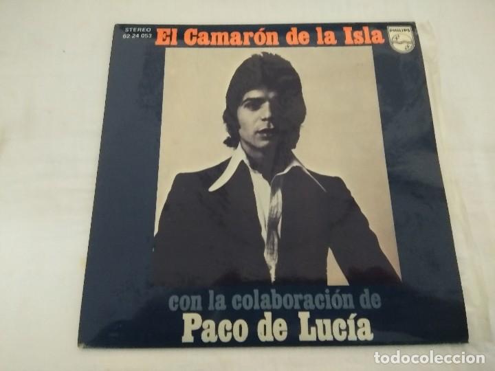 Discos de vinilo: SINGLE/EL CAMARON DE LA ISLA/PACO DE LUCIA. - Foto 1