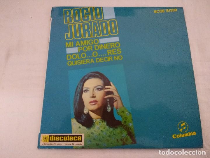 Discos de vinilo: SINGLE/ROCIO JURADO/MI AMIGO. - Foto 1