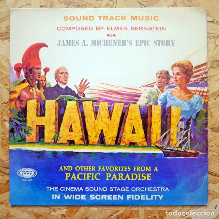 Discos de vinilo: Hawaii de Elmer Bernstein - Foto 1