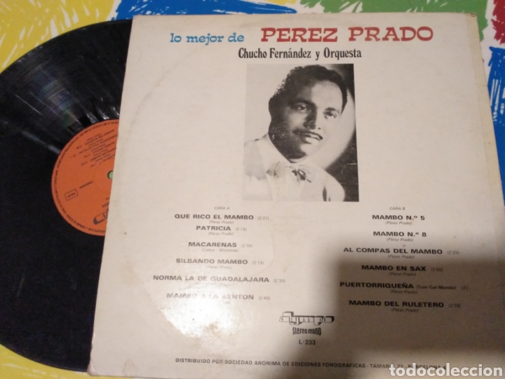 Discos de vinilo: P&eacute;rez Prado - Foto 2
