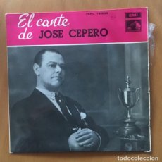 Discos de vinilo: JOSÉ CEPERO - 1958