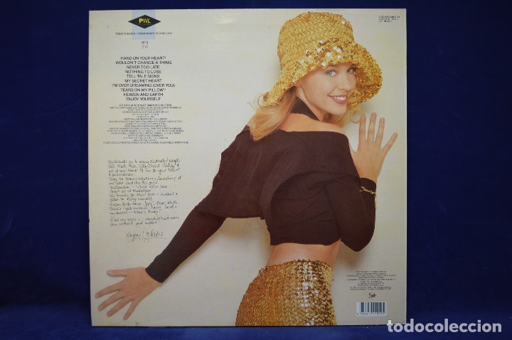 Discos de vinilo: KYLIE MINOGUE - ENJOY YOURSELF - LP - Foto 2