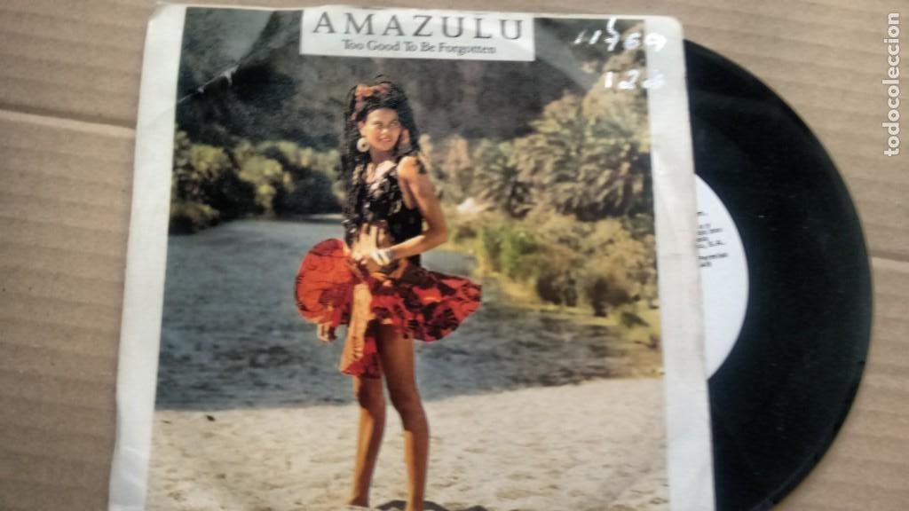 Discos de vinilo: SINGLE ( VINILO)  DE   AMAZULU A&Ntilde;OS 70 - Foto 1
