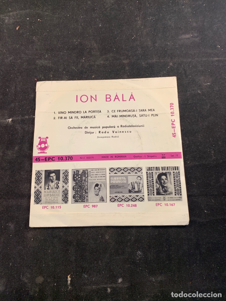 Discos de vinilo: ION BALA - Foto 2