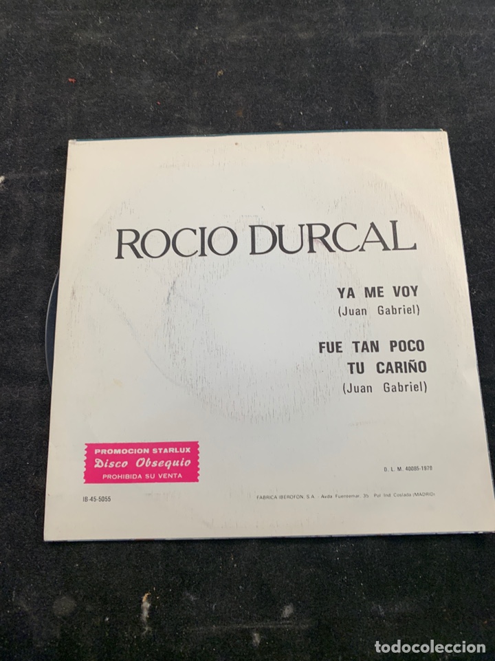 Discos de vinilo: ROCIO D&Uacute;RCAL - Foto 2