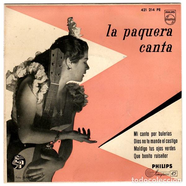 Discos de vinilo: La Paquera Canta - Foto 1