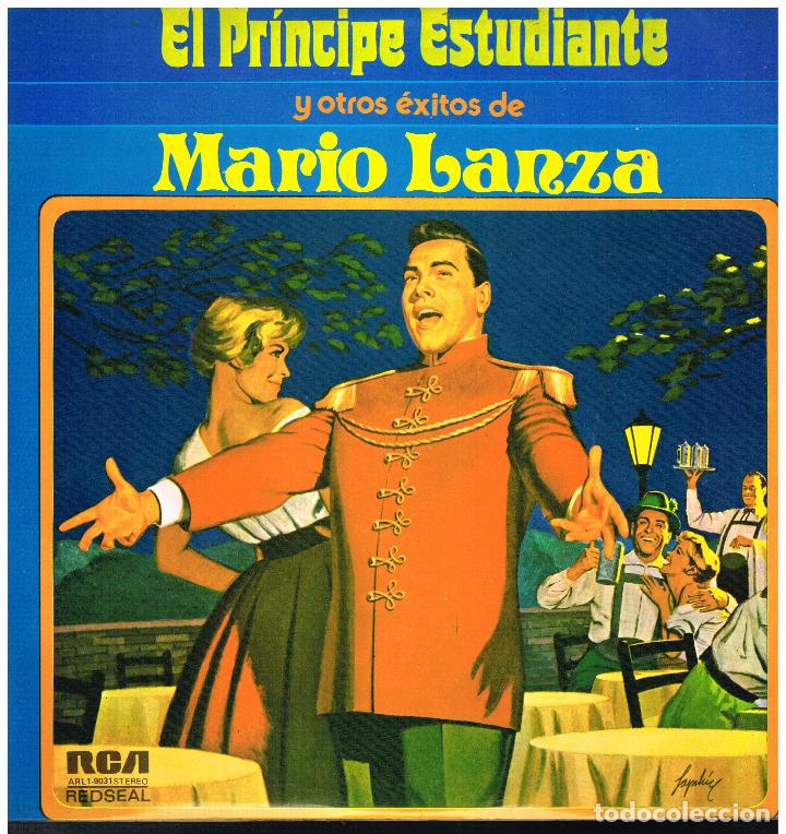 Discos de vinilo: MARIO LANZA - EL PRINCIPE ESTUDIANTE Y OTROS EXITOS DE - LP 1974 - Foto 1