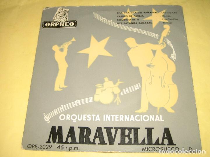 Discos de vinilo: ORQUESTA MARAVELLA - A&Ntilde;OS 50 - Foto 1