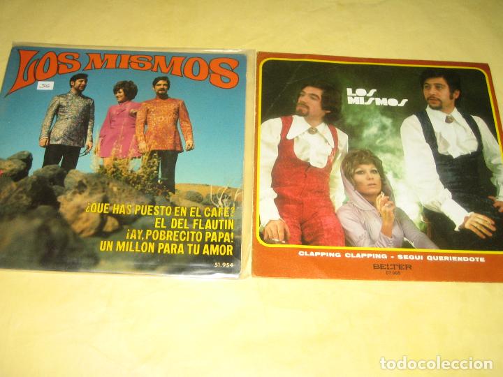 Discos de vinilo: LOS MISMOS - LOTE DE DOS EPS - Foto 1
