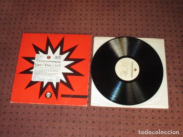 Discos de vinilo: ROLLING STONES - FLASHPOINT - HOLLAND - CBS - NO INCLUYE LIBRETO - L - - Foto 3