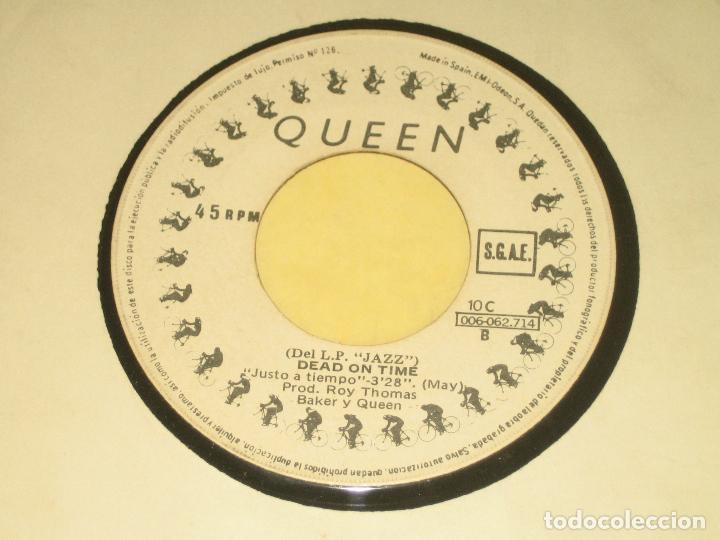 Discos de vinilo: QUEEN - ED. ESPA&Ntilde;A 79 - MUSTAPHA - DEAD ON TIME - Foto 1