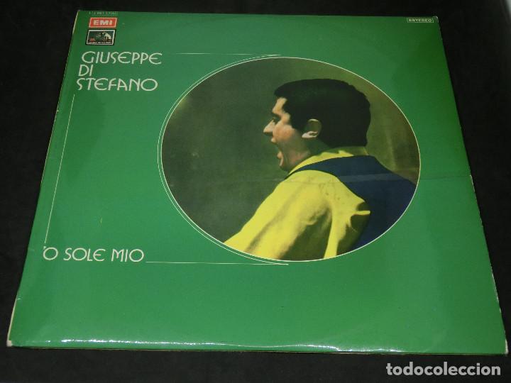 Discos de vinilo: LP - GIUSEPPE DI STEFANO - O SOLE MIO - 1975 - Foto 1