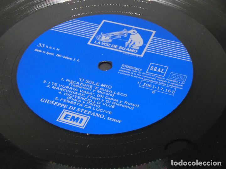 Discos de vinilo: LP - GIUSEPPE DI STEFANO - O SOLE MIO - 1975 - Foto 6