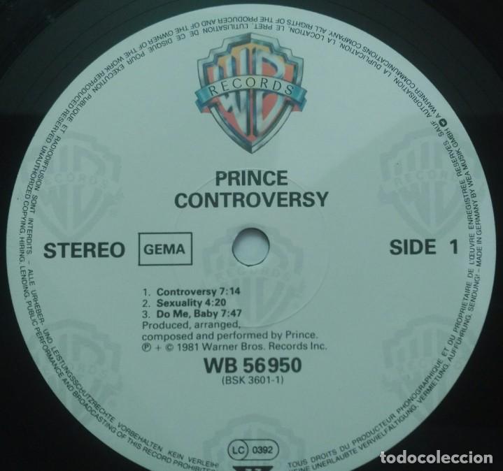 Discos de vinilo: Prince &ndash; Controversy EEC WARNER BROS RECORDS* - Foto 3