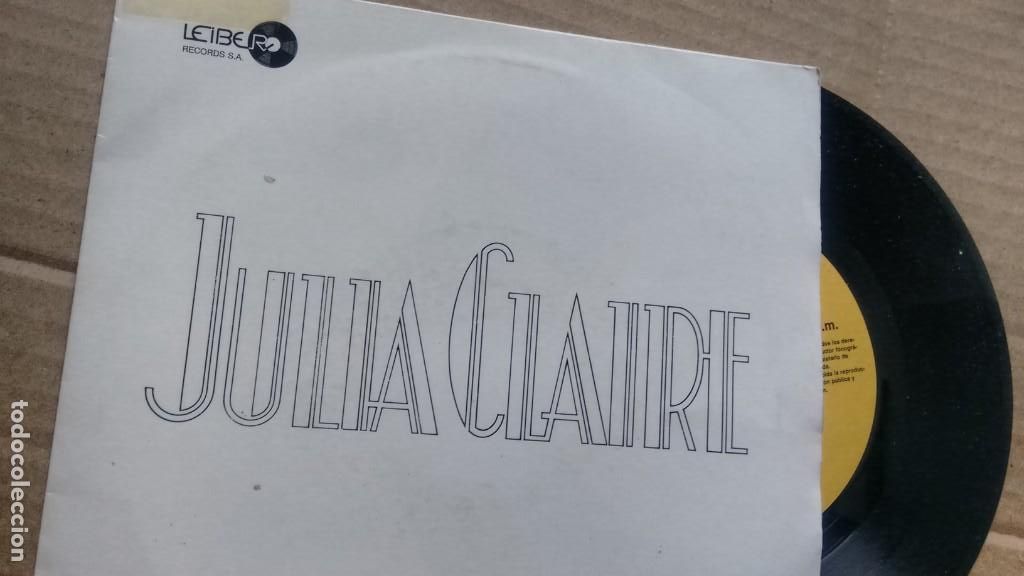 Discos de vinilo: SINGLE ( VINILO)  DE   JULIA CLAIRE A&Ntilde;OS 80 - Foto 1