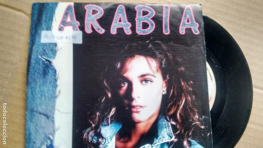 Vinyl-Schallplatten: SINGLE ( VINILO)  -promocion-   de   ARABIA A&Ntilde;OS 80