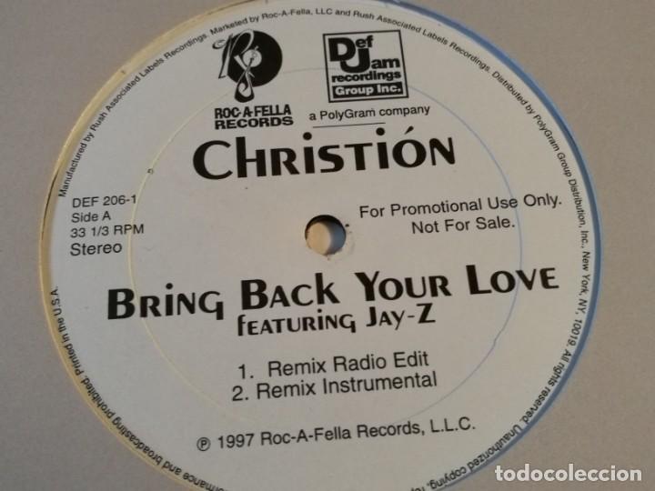 Discos de vinilo: Christi&oacute;n - Bring Back Your Love / Pull It - 1997 - Foto 1