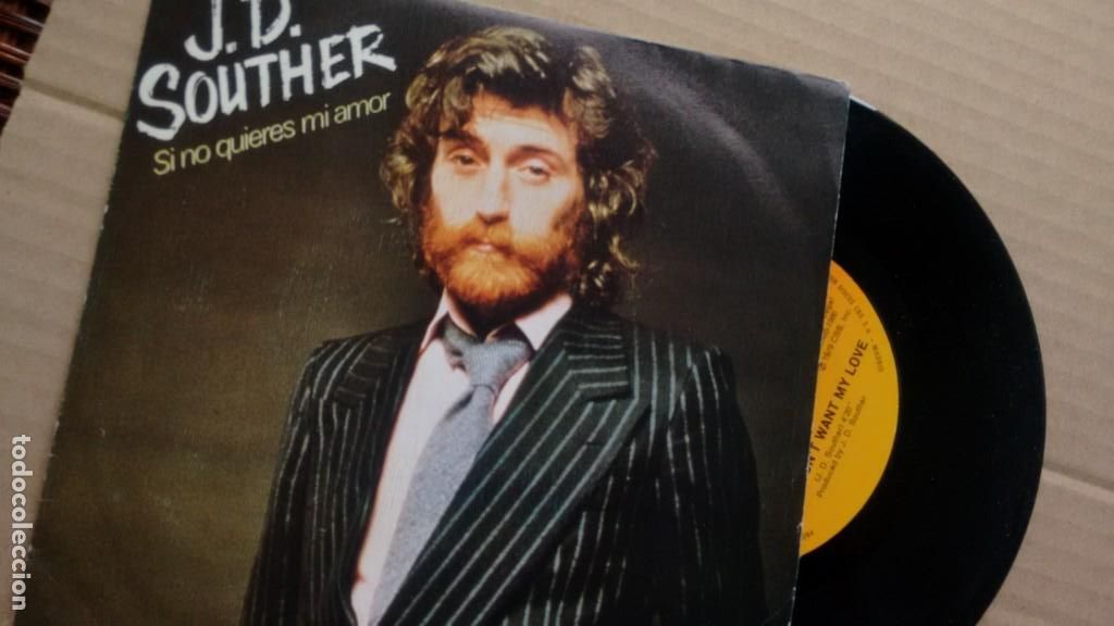 Discos de vinilo: SINGLE ( VINILO)  DE   J.D. SOUTHER  A&Ntilde;OS 70 - Foto 1