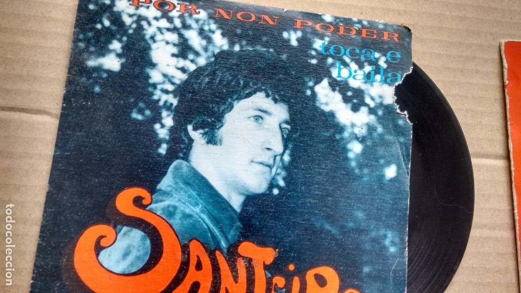 Vinyl-Schallplatten: SINGLE ( VINILO)  DE   SANTEIRO A&Ntilde;OS 70
