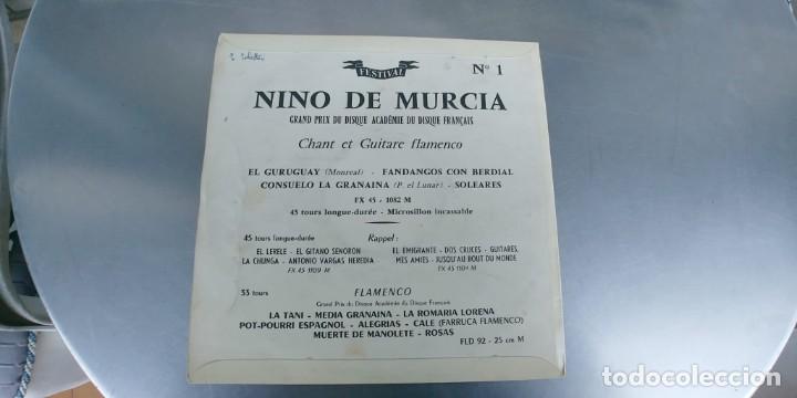 Discos de vinilo: NI&Ntilde;O DE MURCIA-EP EL GURUGUAY +3 - Foto 2