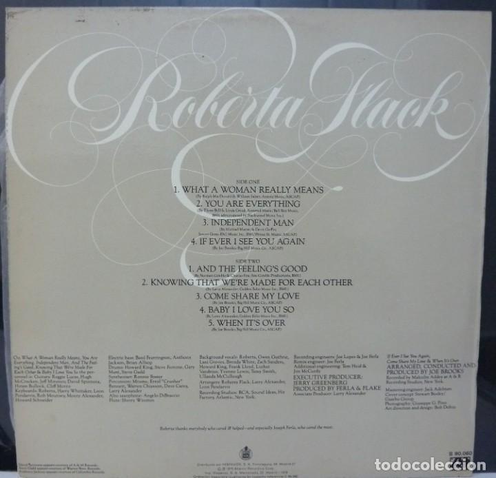 Discos de vinilo: ROBERTA FLACK // ROBERTA FLACK //1978 // (VG VG). LP - Foto 2