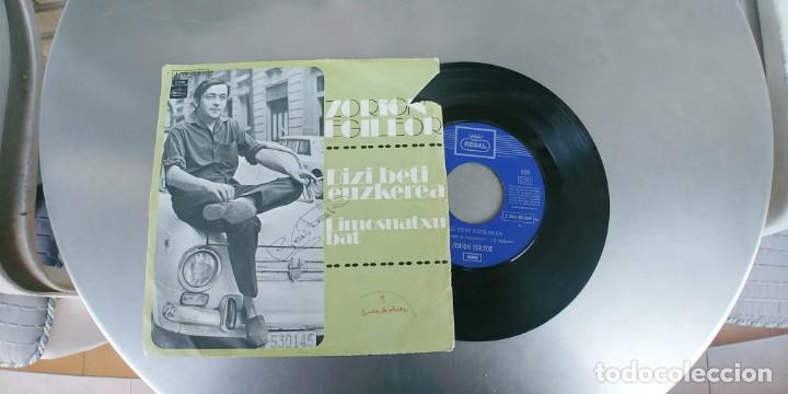 Vinyl-Schallplatten: ZORION EGILEOR-SINGLE BIZI BETI EUZKEREA