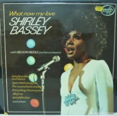 Discos de vinilo: SHIRLEY BASSEY // WHAT NOW MY LOVE //1962 // MADE IN ENGLAND //(VG VG). LP. Lote 191155468