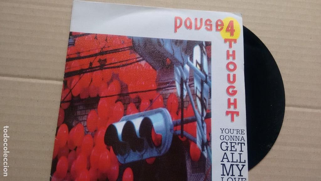 Discos de vinilo: SINGLE ( VINILO) DE PAUSE 4 TOUGH A&Ntilde;OS 90 - Foto 1