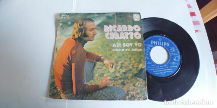 Discos de vinilo: RICARDO CERATTO-SINGLE ASI SOY YO - Foto 1