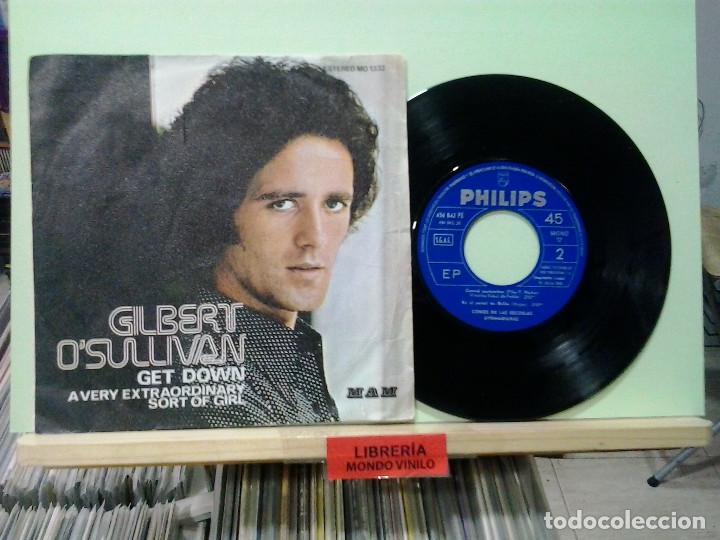 Discos de vinilo: LMV -  Gilbert OSullivan. Get Down.  MAM &lrm;1973, ref. MO 1332 - Foto 1