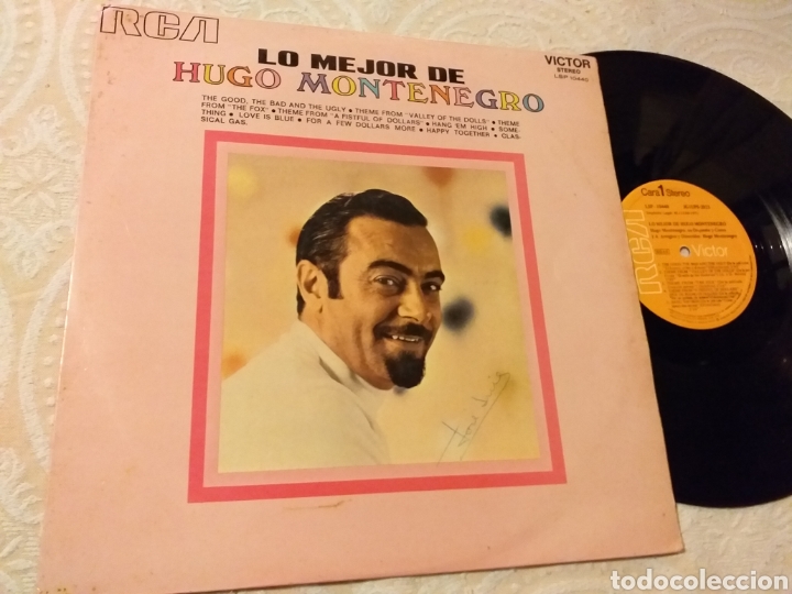 Discos de vinilo: LO MEJOR DE HUGO MONTENEGRO - Foto 1
