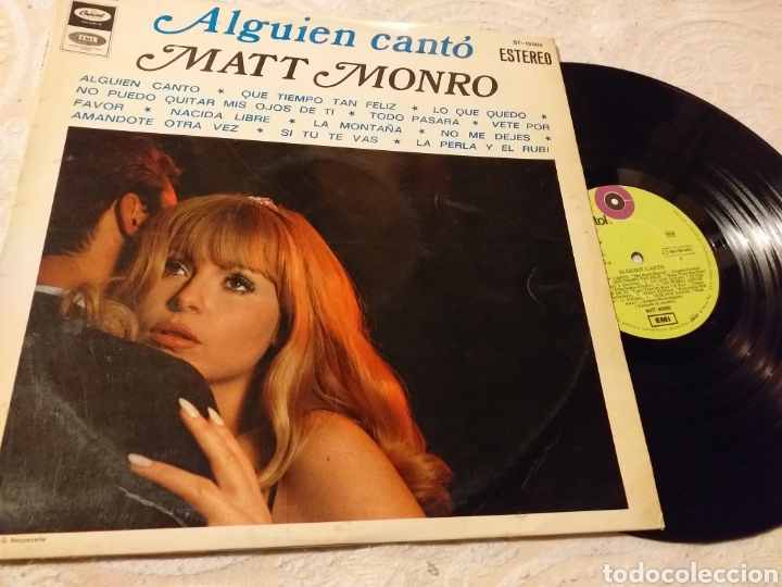 Discos de vinilo: MATT MONRO ALGUIEN CANTO - Foto 1