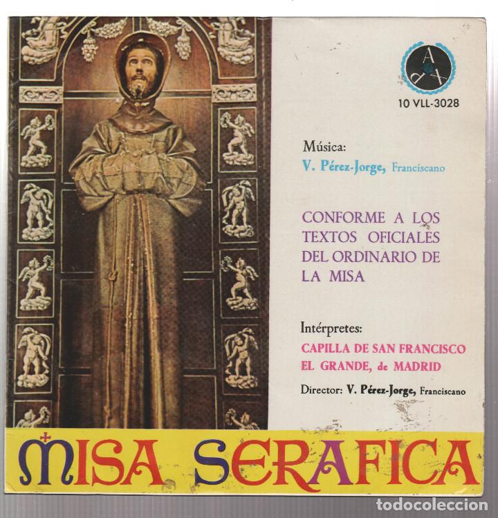 Discos de vinilo: MISA SERAFICA - Foto 1