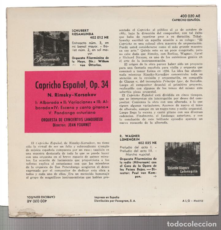 Discos de vinilo: CAPRICHO ESPA&Ntilde;OL-OBRAS MAESTRAS - Foto 2