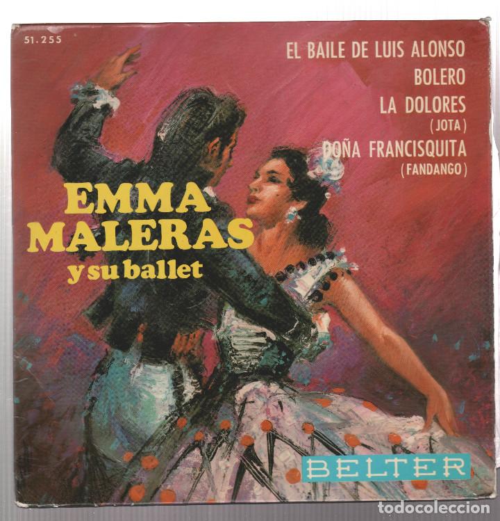 Discos de vinilo: EMMA MALERAS Y SU BALLET - Foto 1