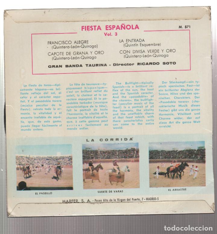 Discos de vinilo: FIESTA ESPA&Ntilde;OLA - 3 - Foto 2