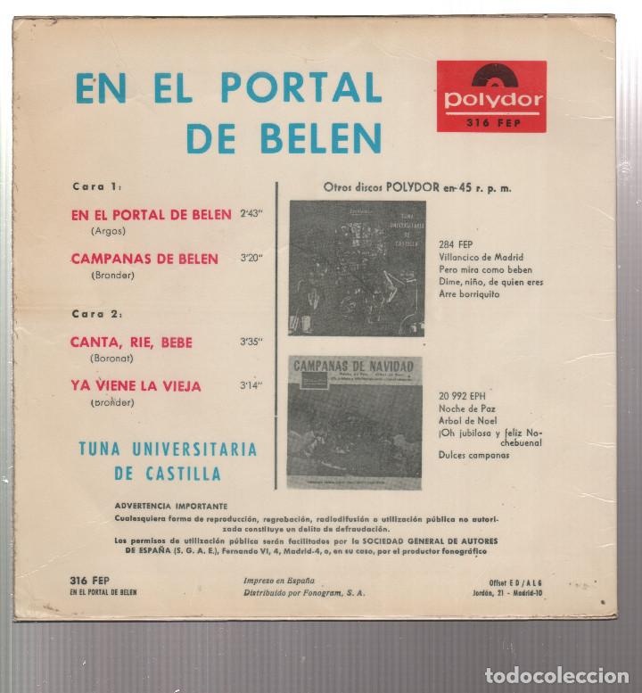 Discos de vinilo: EN EL PORTAL DE BELEN - Foto 2