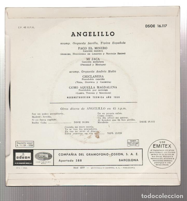 Discos de vinilo: ASI CANTA ANGELILLO - Foto 2