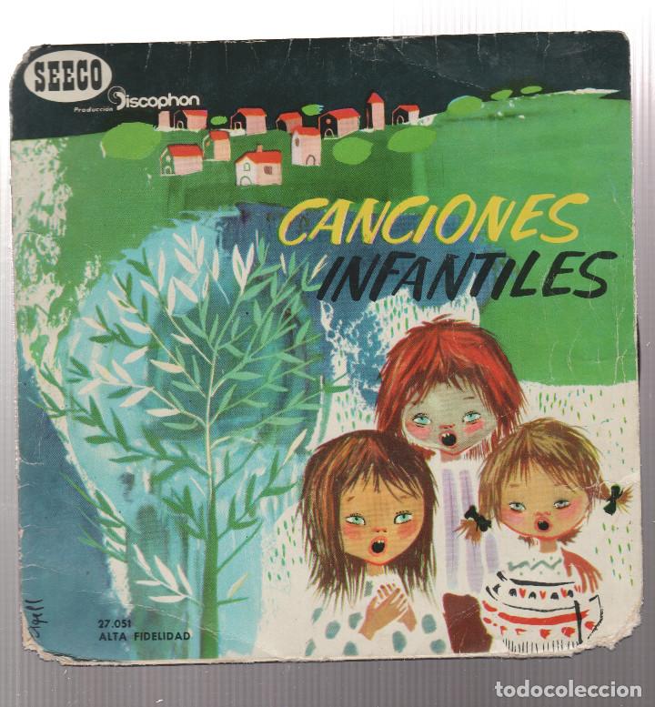 Discos de vinilo: CANCIONES POPULARES INFANTILES - Foto 1