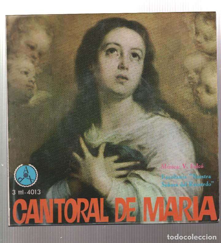 Discos de vinilo: CANTORAL DE MARIA - Foto 1