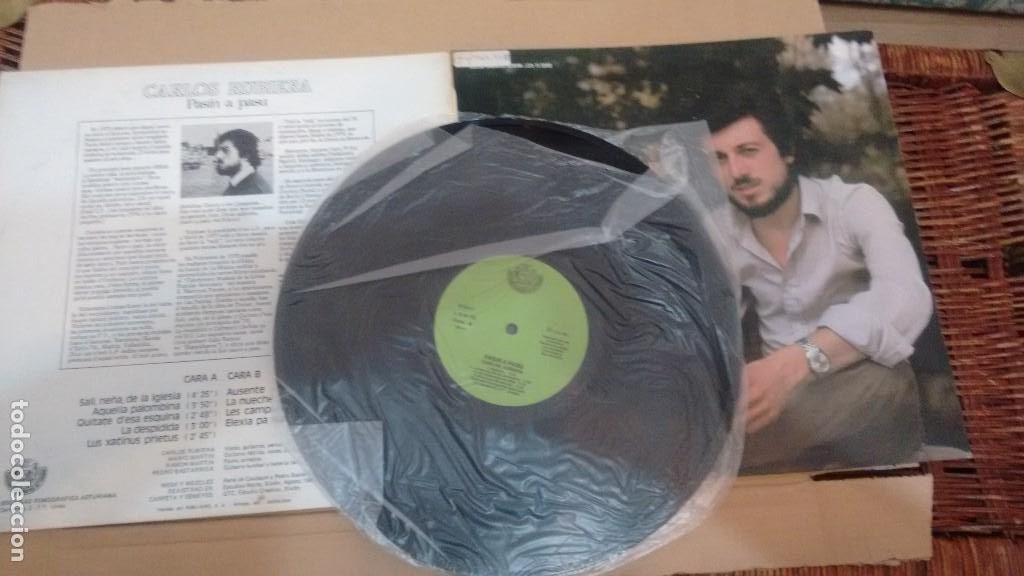 Discos de vinilo: LP ( VINILO) DE CARLOS RUBIERA A&Ntilde;OS - Foto 1