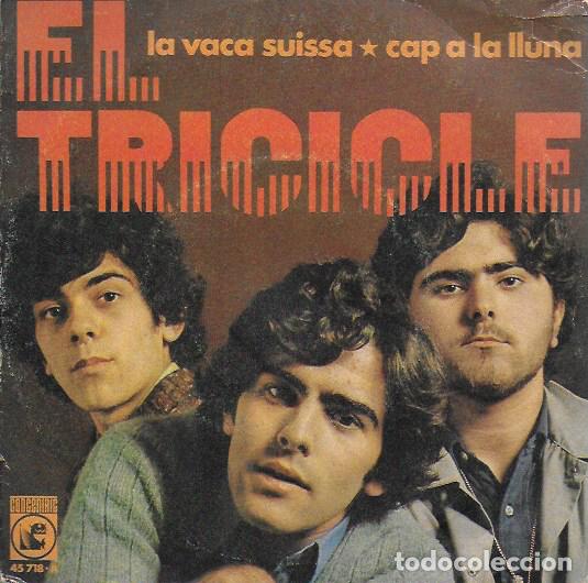 Discos de vinilo: El Tricicle. La vaca su&iuml;ssa - Cap a la Lluna. Concentric, 1970. - Foto 1