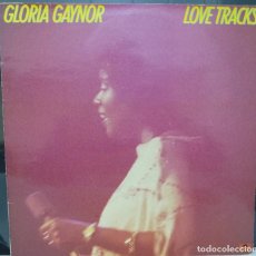Discos de vinilo: GLORIA GAYNOR // LOVE TRACKS // 1978 // MADE IN GERMANY //(VG VG). LP. Lote 191263782