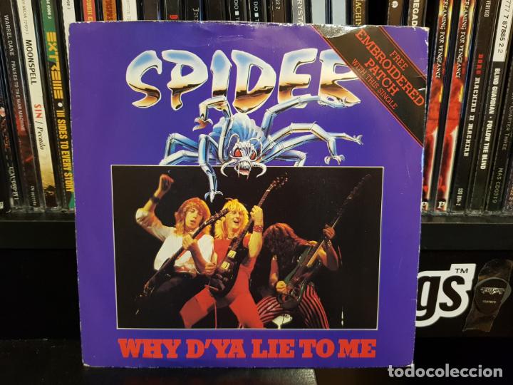 Discos de vinilo: SPIDER - WHY DYA LIE TO ME - Foto 1