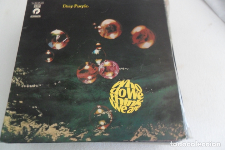 Discos de vinilo: DEEP PURPLE - WHO DO WE THINK WE ARE 1973 - Foto 1